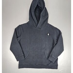 Bearded Goat Hoodie Mens XL Black Pullover Kangaroo Pocket Bike Board‎ Travel